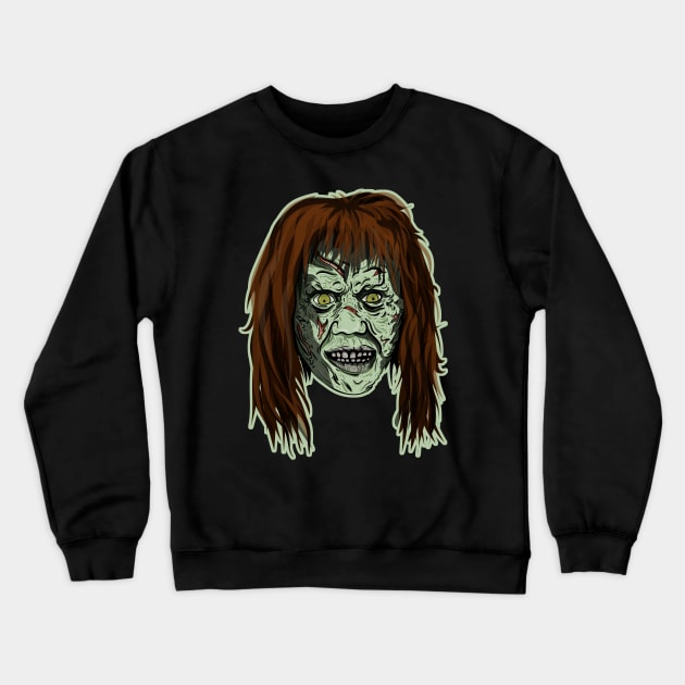 Regan  the exorcist Crewneck Sweatshirt by wet_chicken_lip